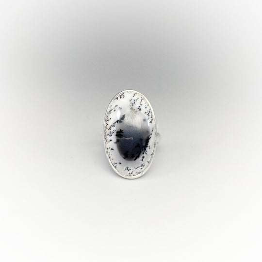 Dendritic Opal Ring