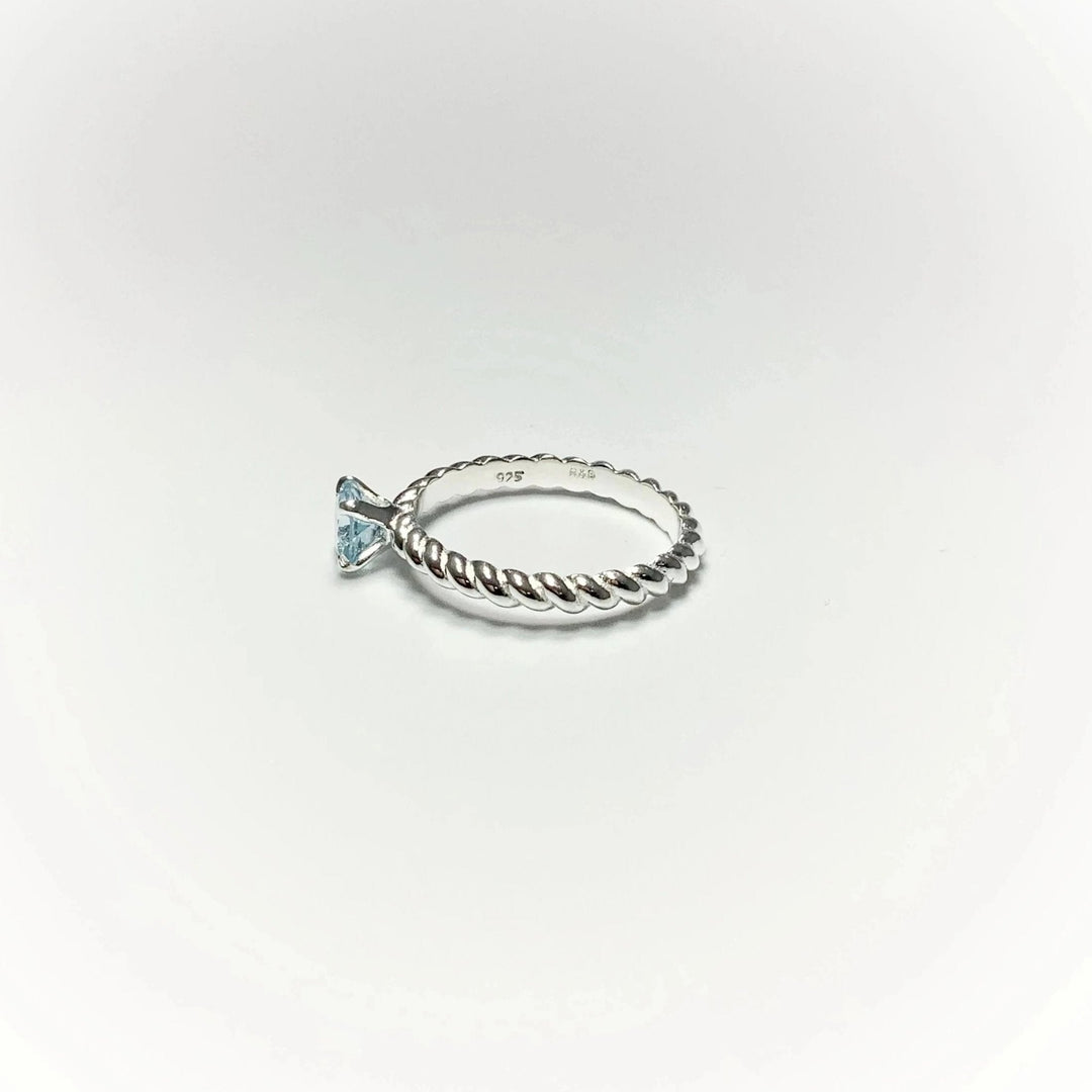 Blue Topaz Ring