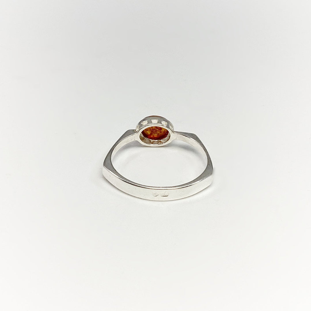 Cognac Amber Ring