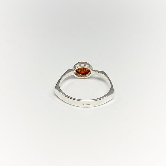 Cognac Amber Ring