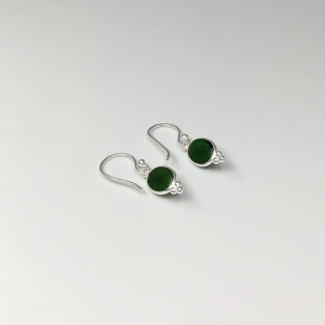 Green Aventurine Dangle Earrings