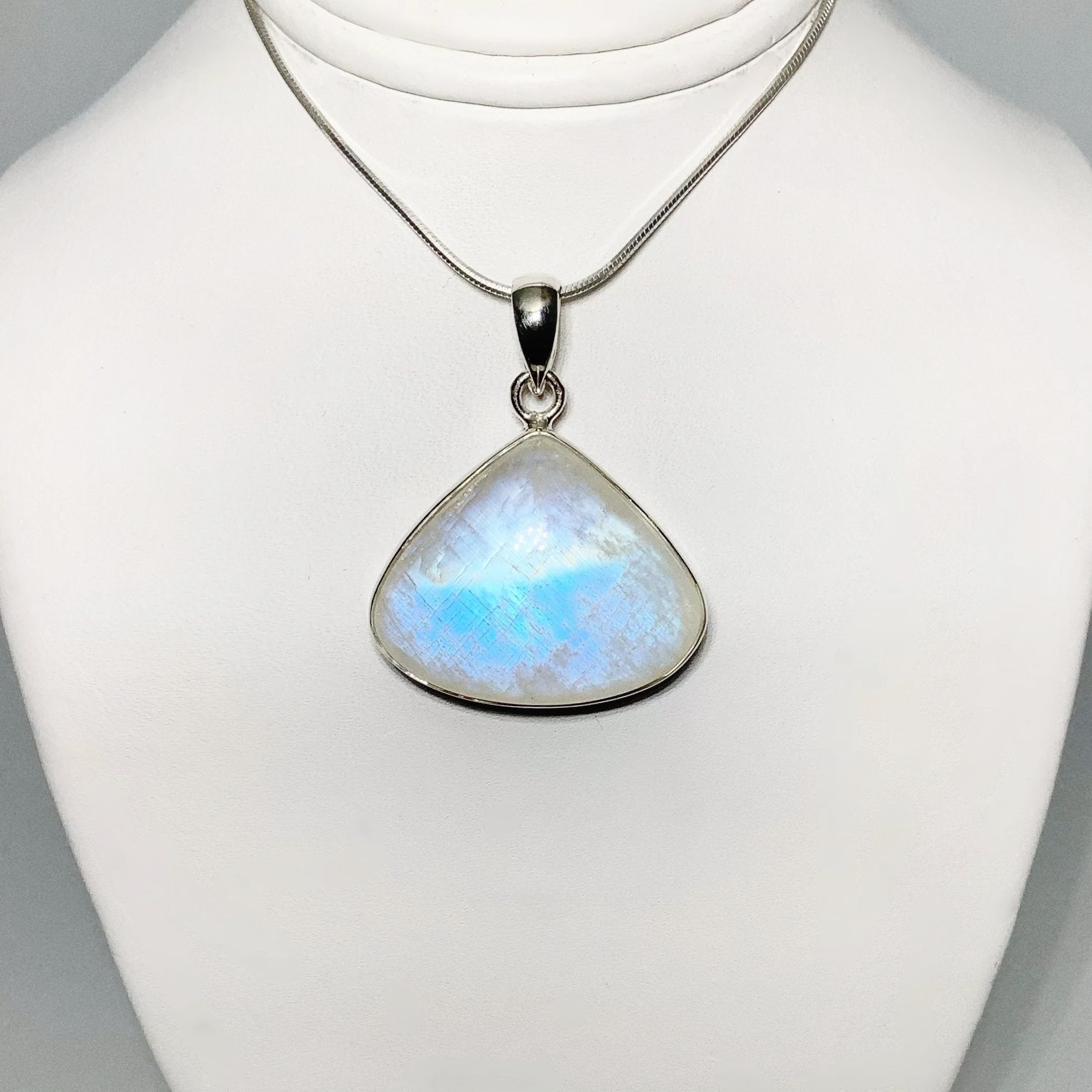 Rainbow Moonstone Pendant