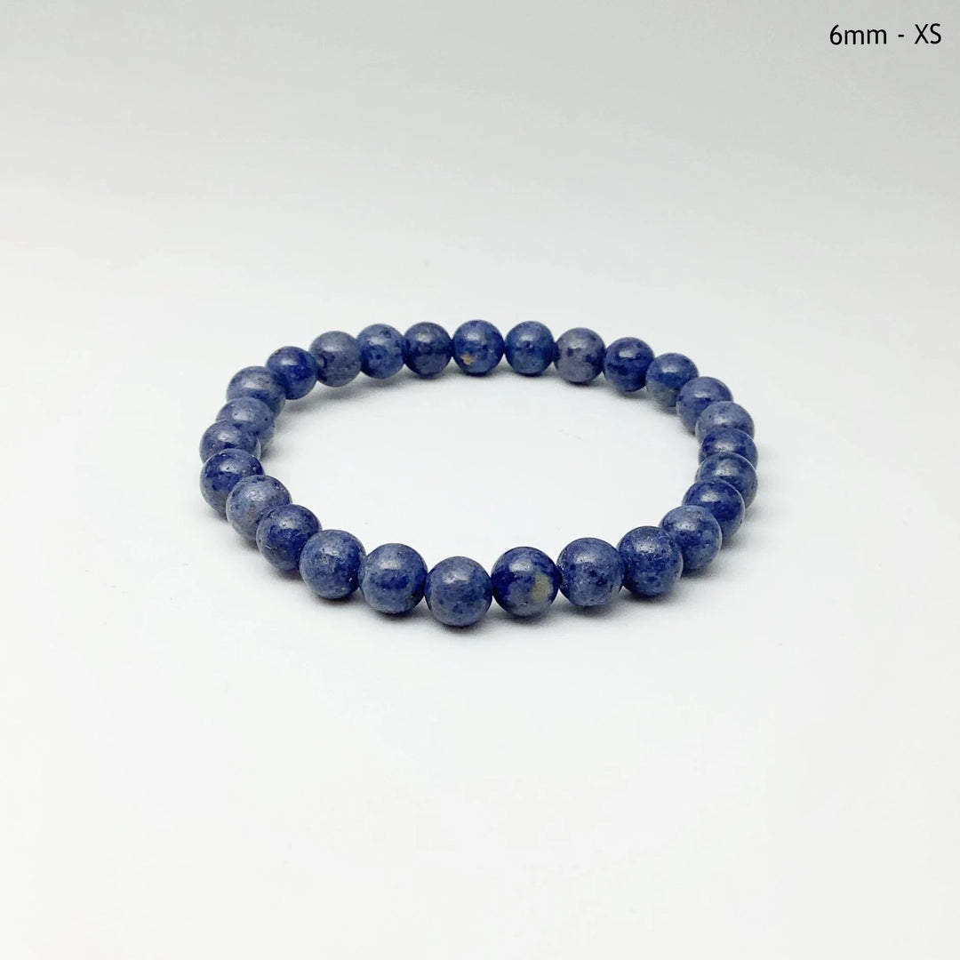 Dumortierite Beaded Bracelet