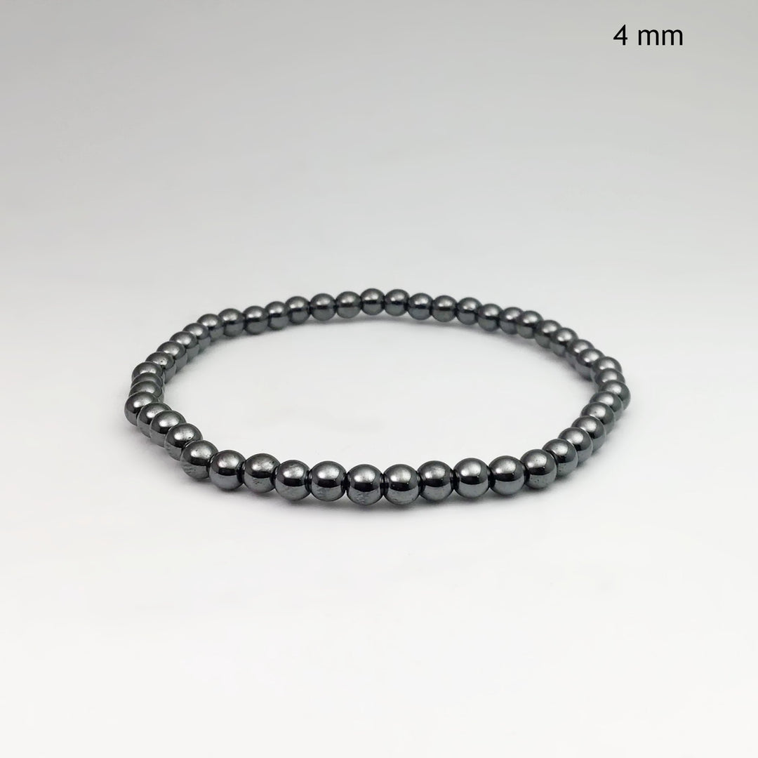 Hematite Beaded Bracelet