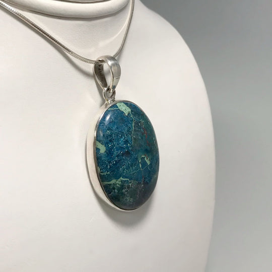 Shattuckite Pendant