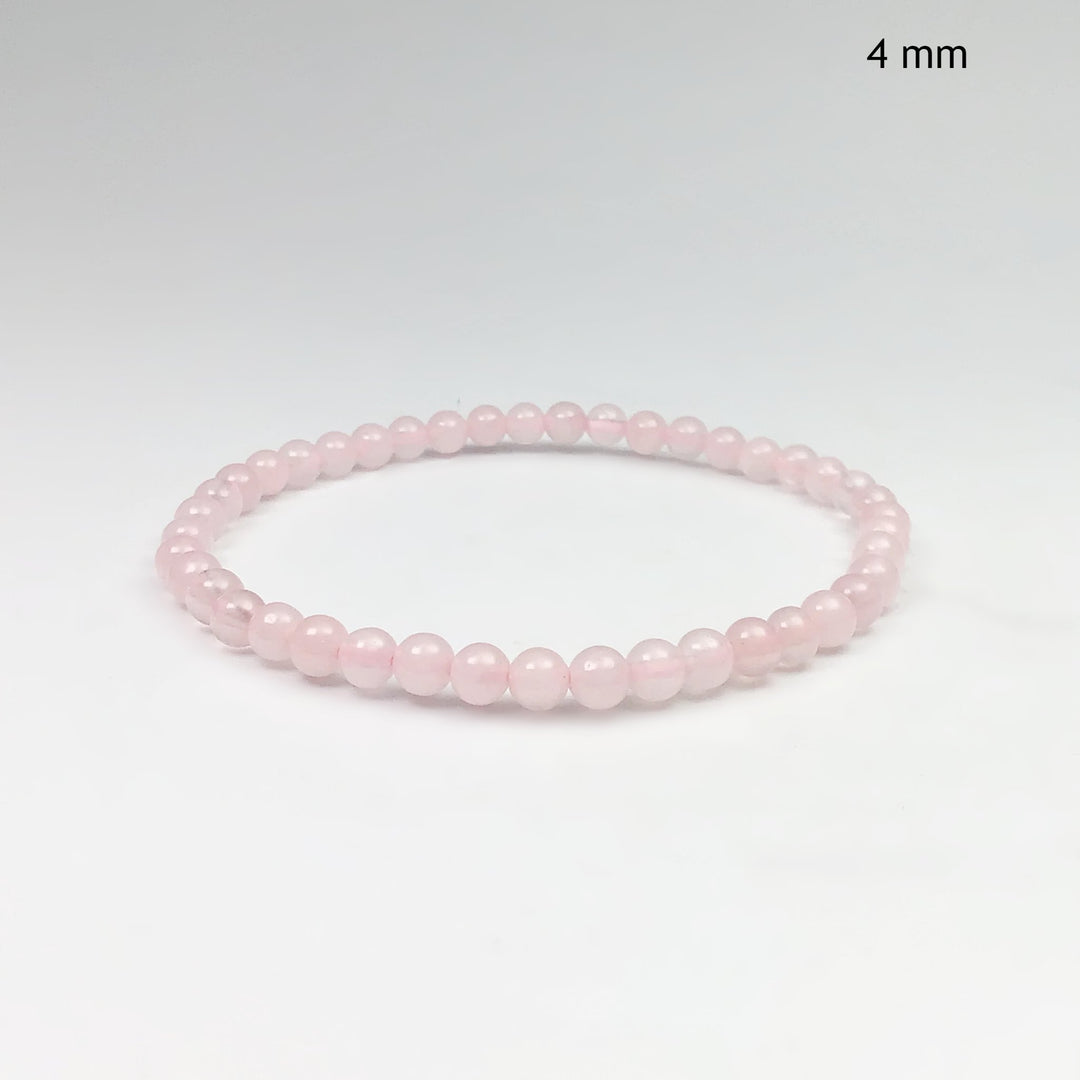 Rose Quartz Beaded Bracelet