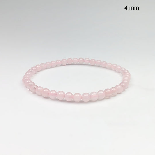 Rose Quartz Beaded Bracelet