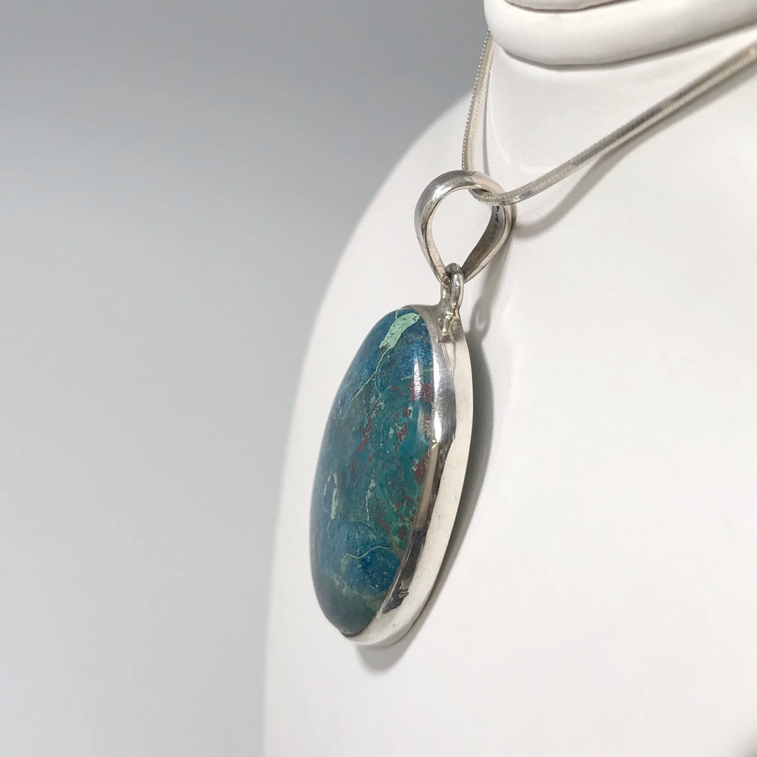 Shattuckite Pendant