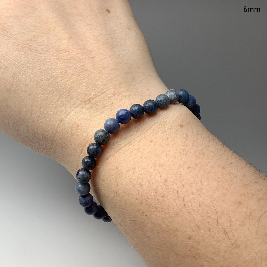 Dumortierite Beaded Bracelet