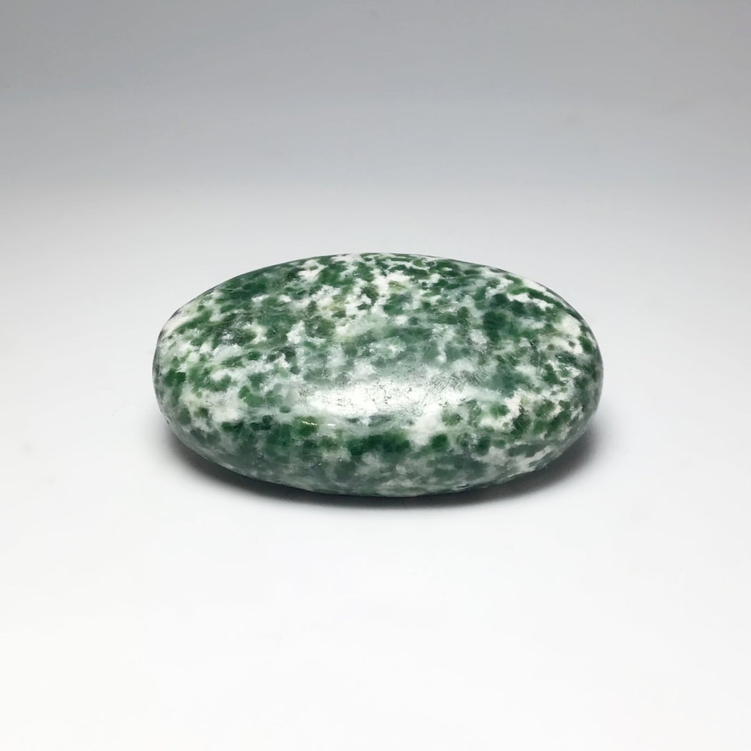 Green Dot Jade Gratitude Stone