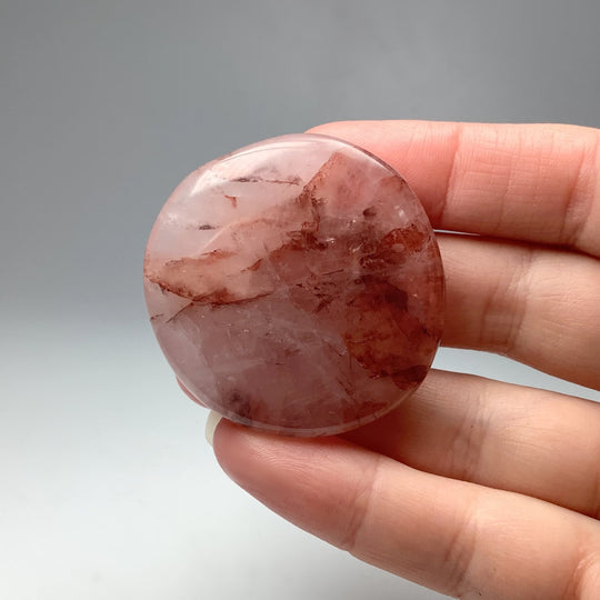 Pale Hematoid Quartz Touch Stone at $29 Each