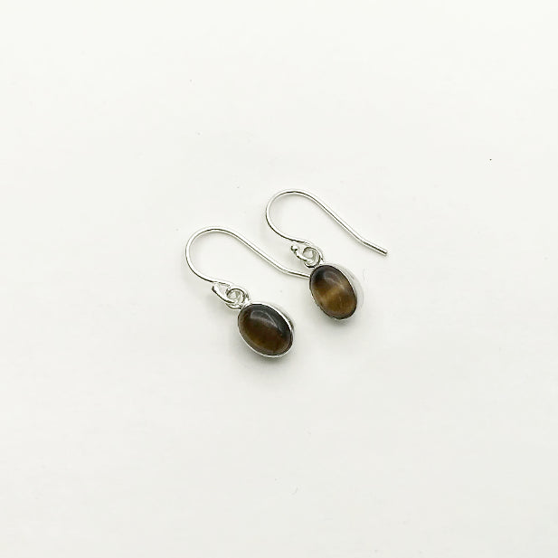 Tiger Eye Dangle Earrings