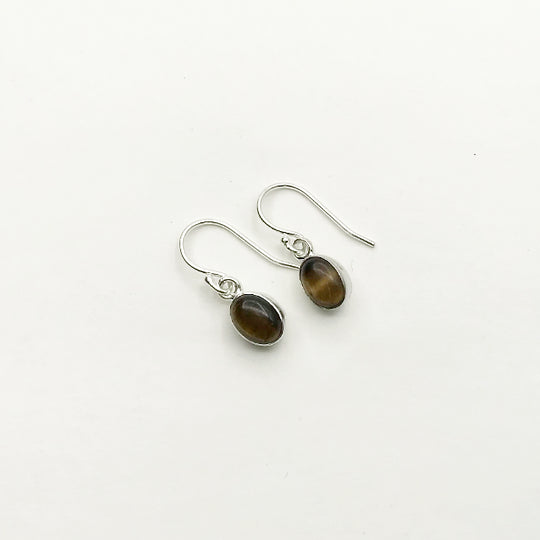 Tiger Eye Dangle Earrings