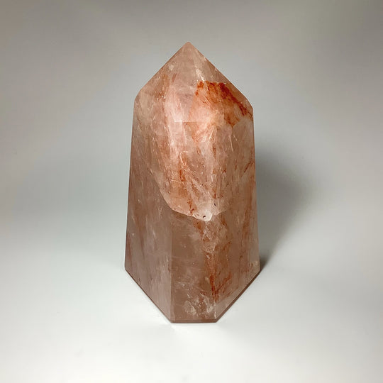 Red Hematoid Quartz Point