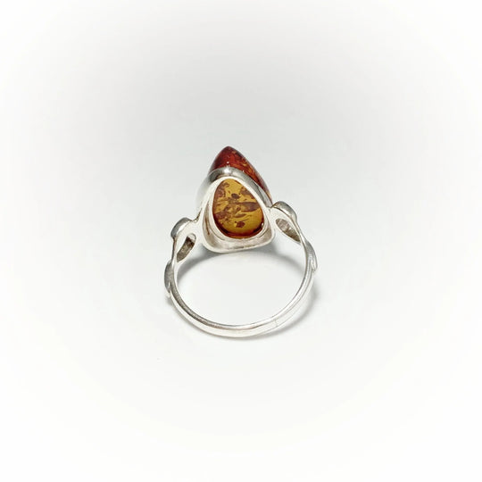 Cognac Amber Ring