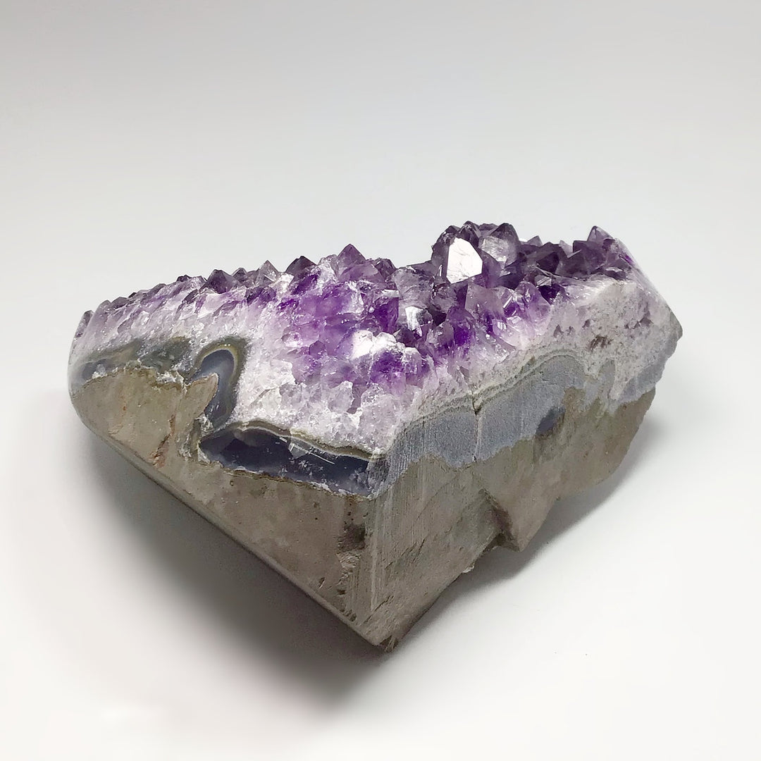 Amethyst Druze Cluster Stand Up