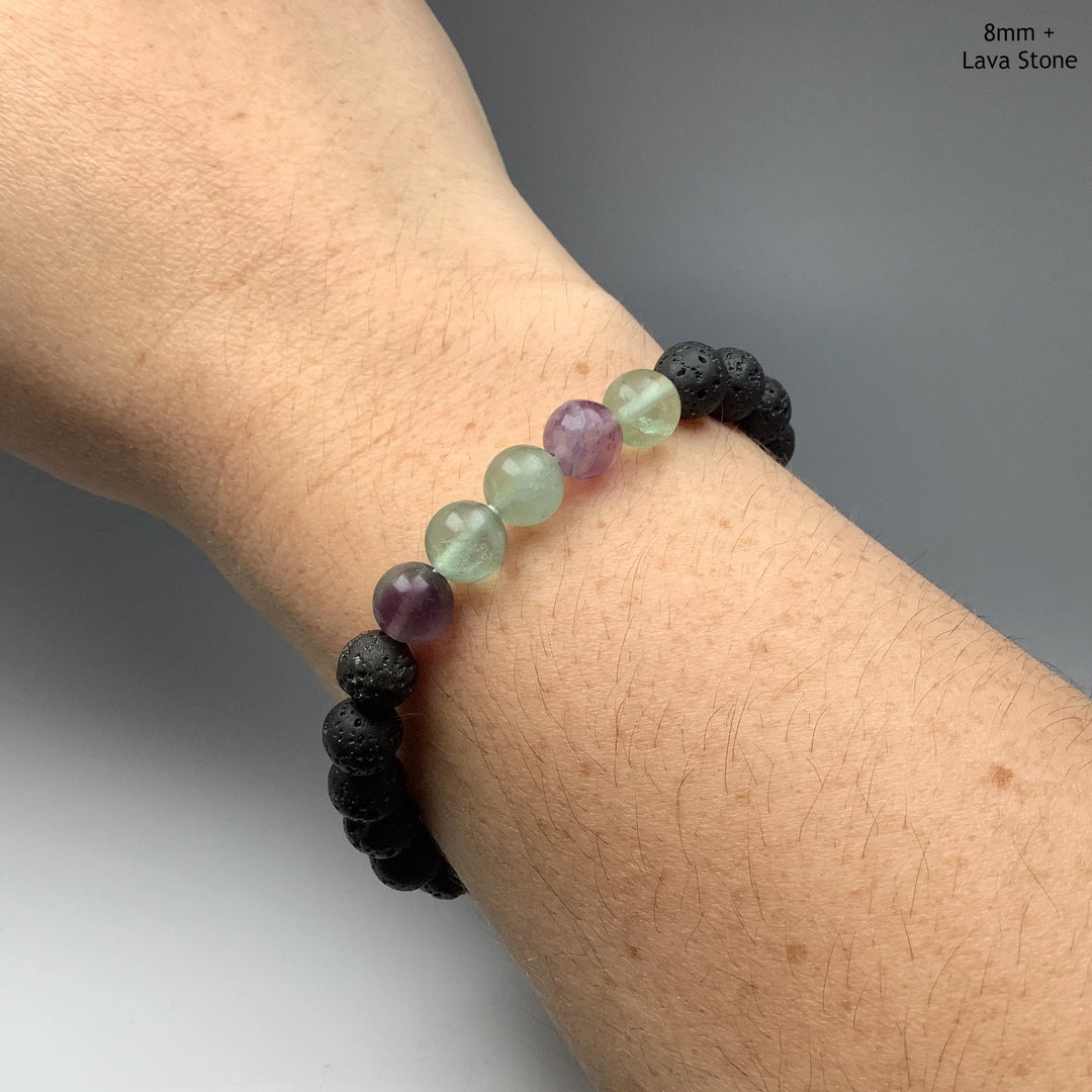 Fluorite Beaded Bracelet