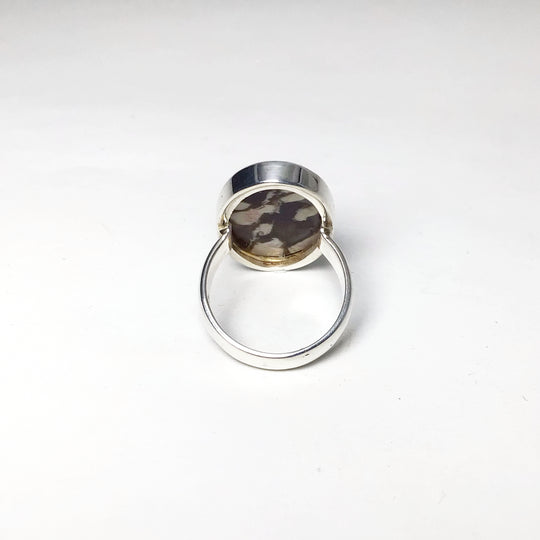 Petrified Peanut Wood Ring