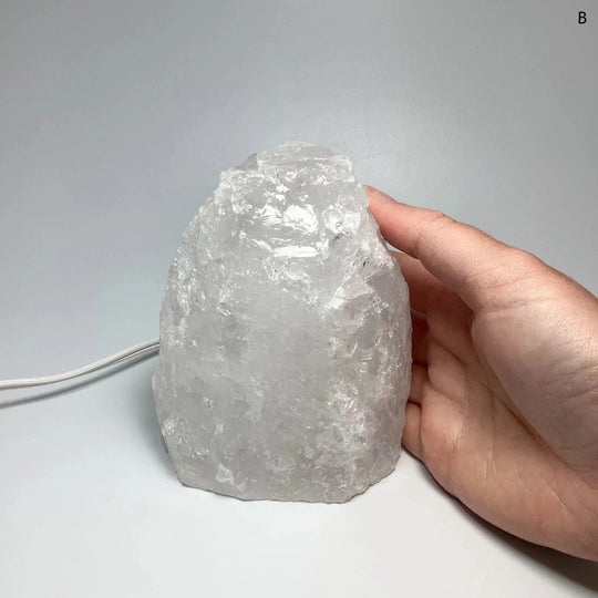 Rough Quartz Lamp