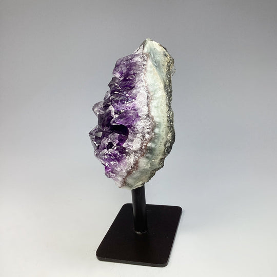 Amethyst Druze Cluster on Stand