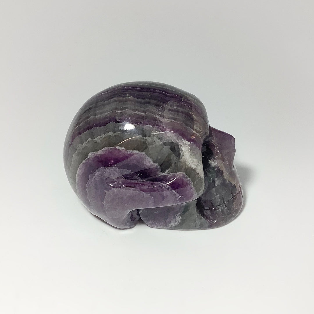 Carved Fluorite Skull