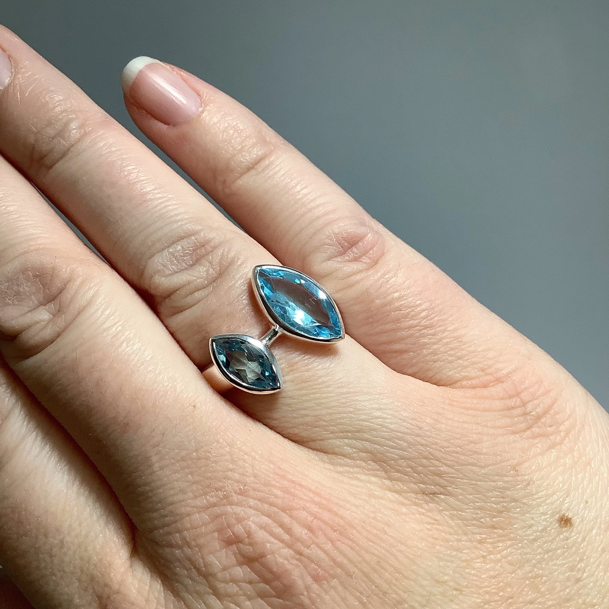 Blue Topaz Ring