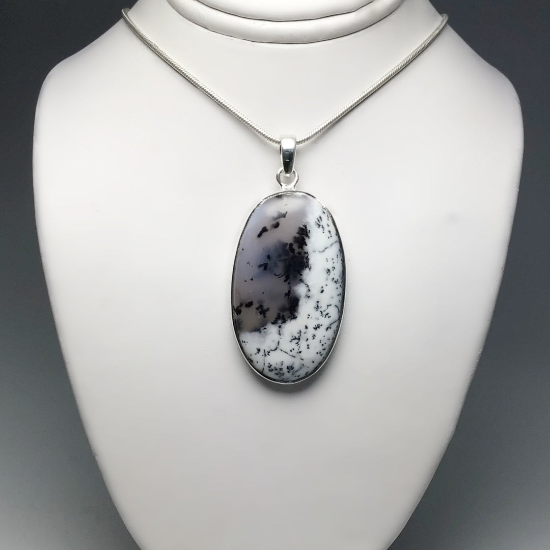 Dendritic Opal Pendant