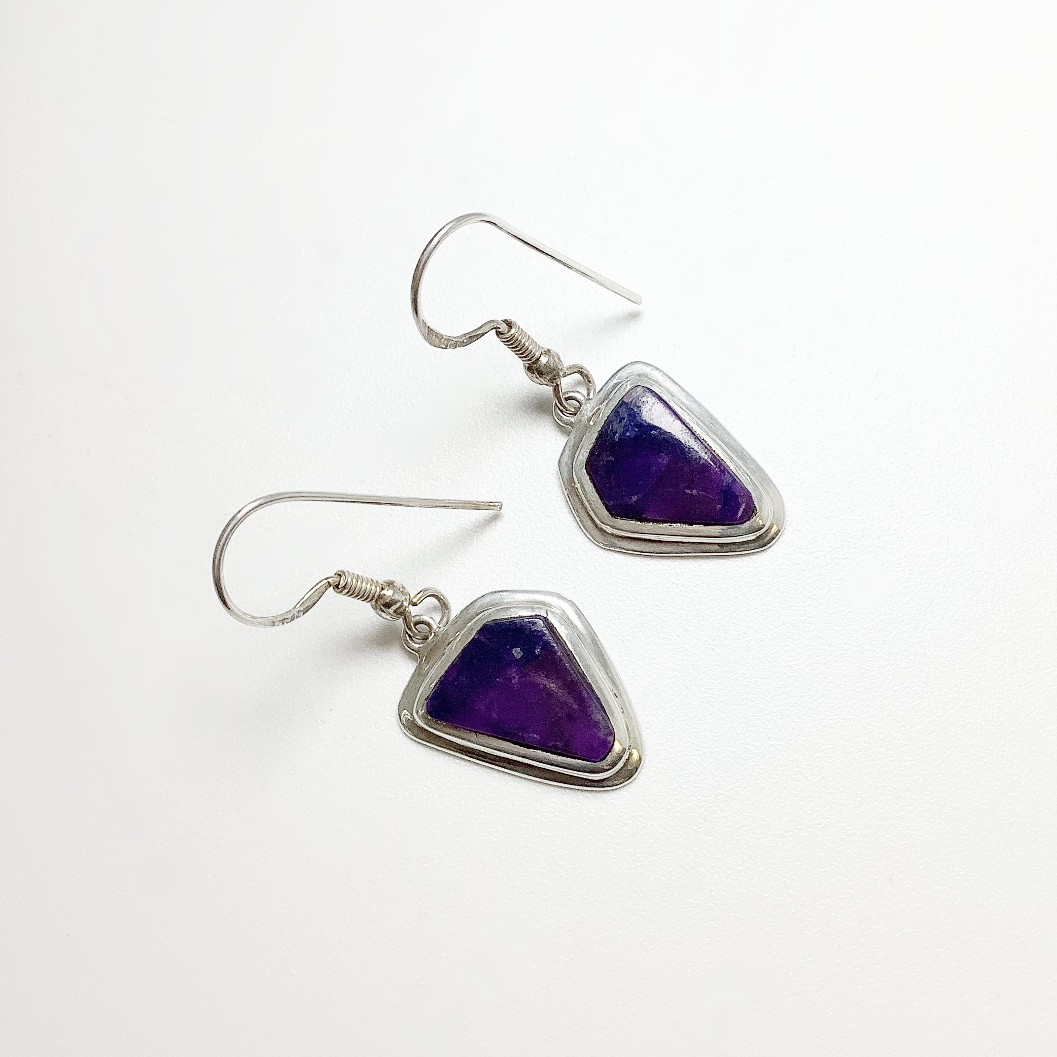 Sugilite Dangle Earrings