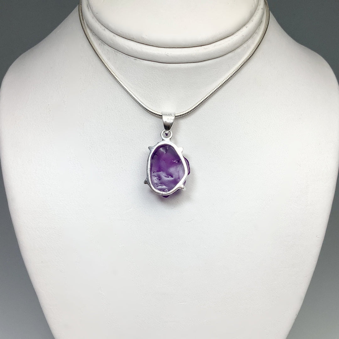 Raw Amethyst Pendant at $99 Each