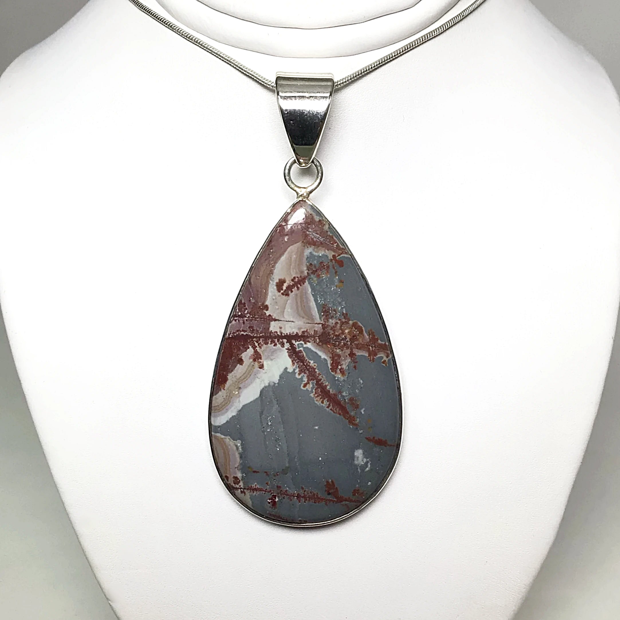 Paintbrush Jasper Pendant