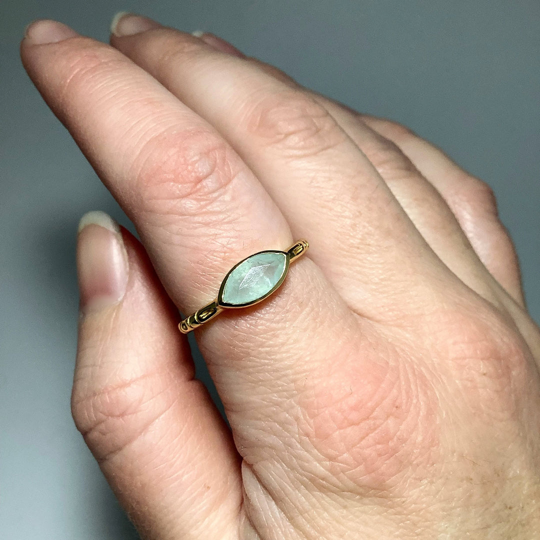 Aquamarine Ring