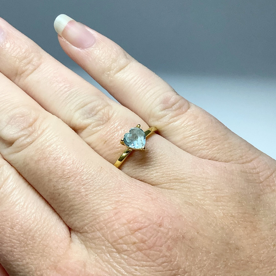 Blue Topaz Ring