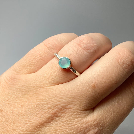 Blue Onyx Ring