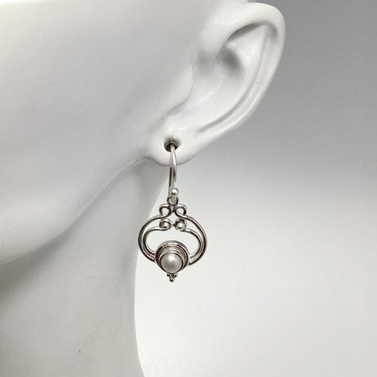 Pearl Dangle Earrings