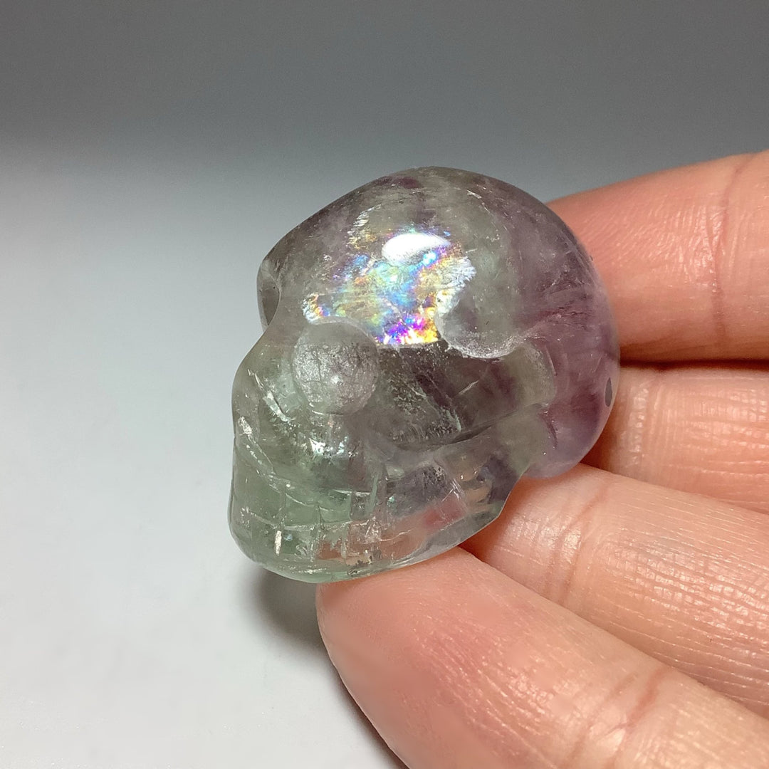 Carved Fluorite Skull