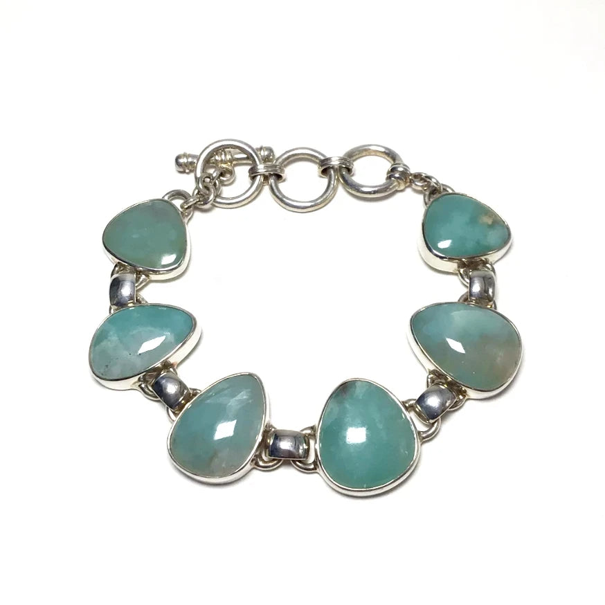 Aquaprase Sterling Silver Bracelet