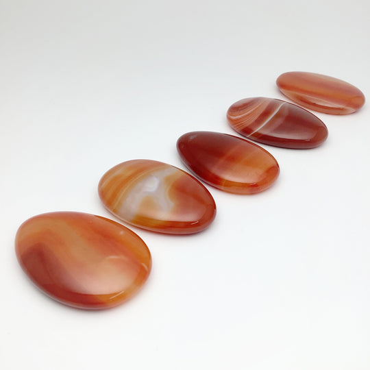 Worry Stone - Carnelian Agate