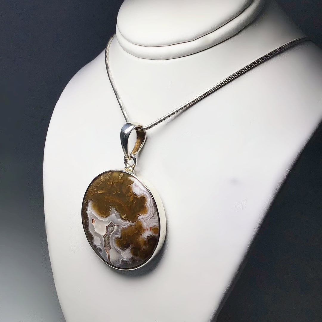 Laguna Agate Pendant