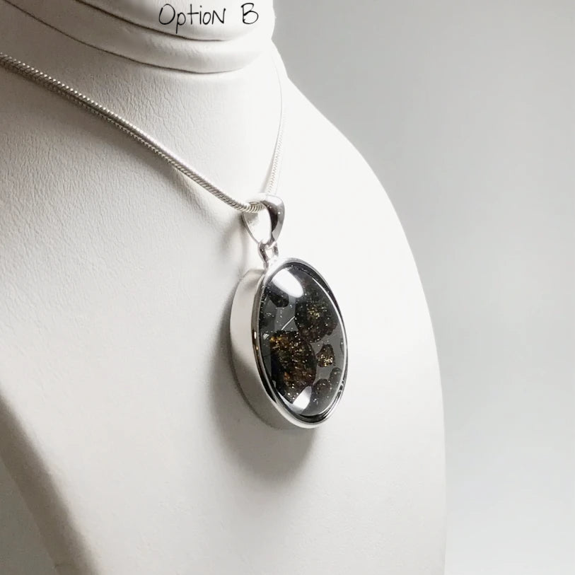 Sericho Meteorite Pendant