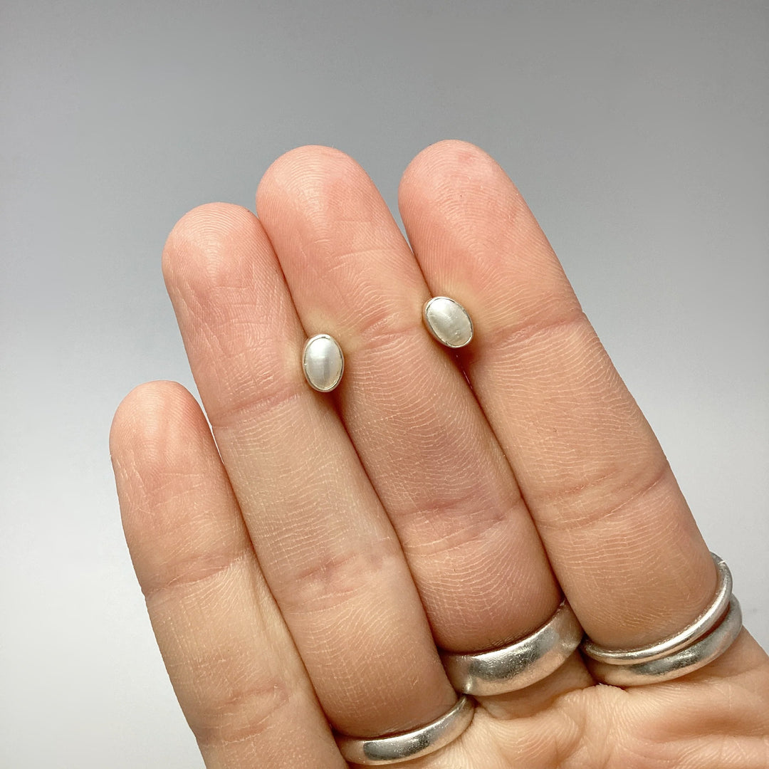 Pearl Stud Earrings