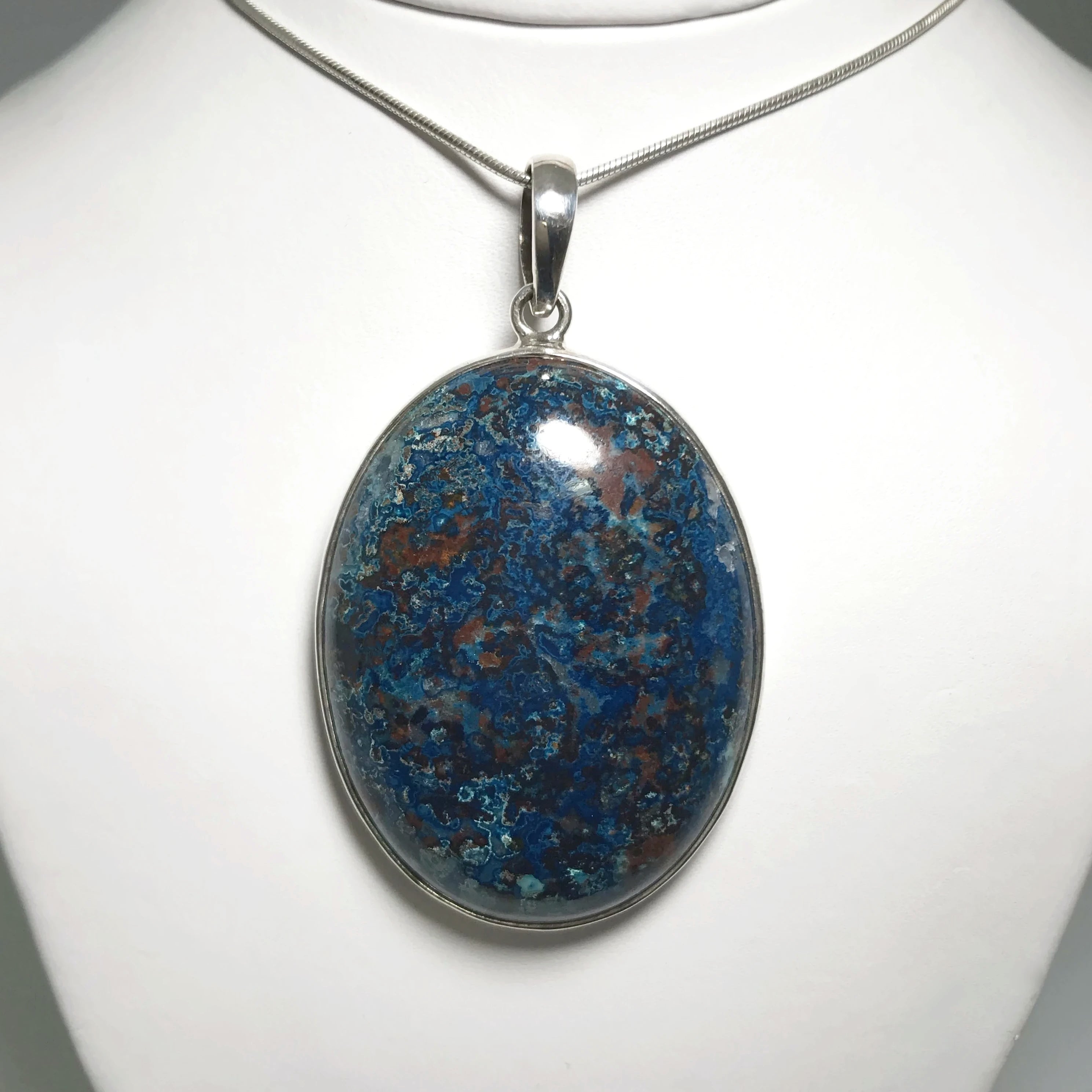 Shattuckite Pendant