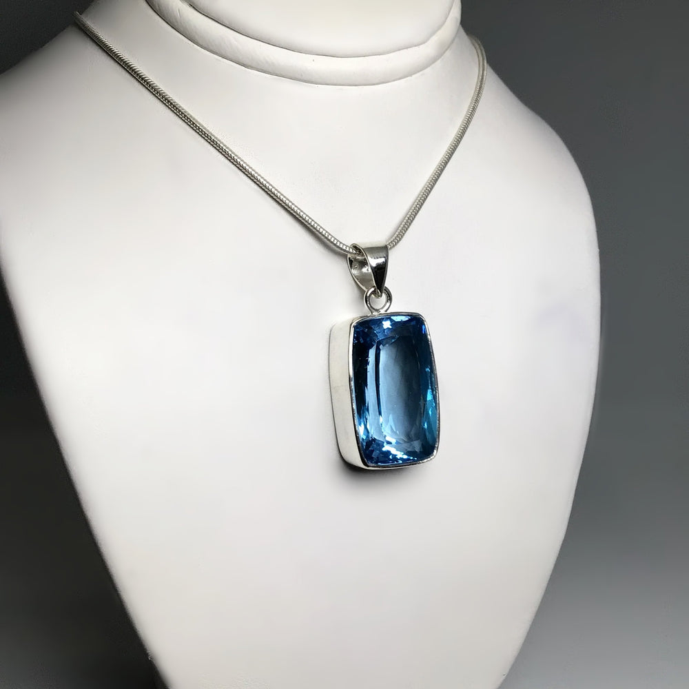 London Blue Topaz Pendant