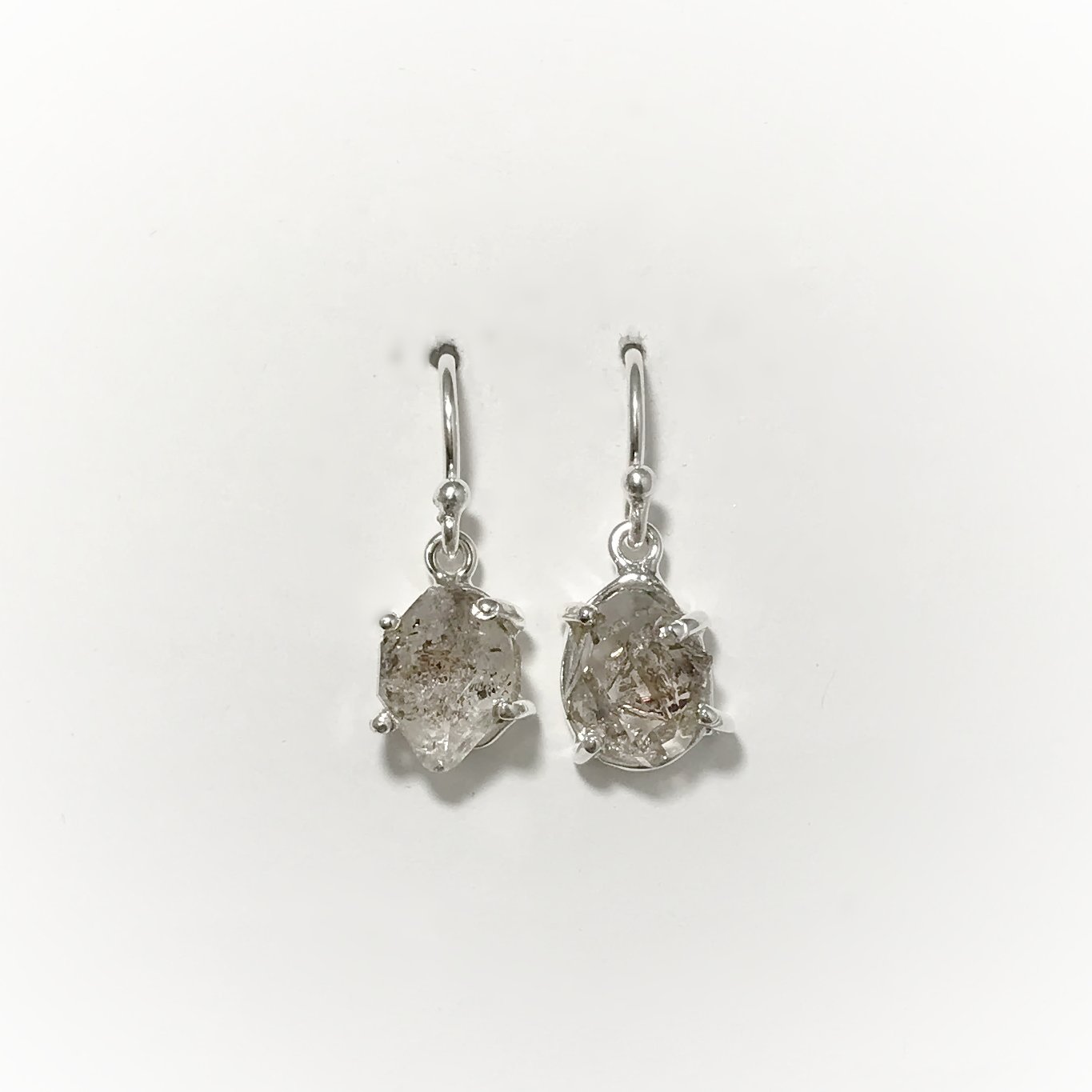 Herkimer Diamond Dangle Earrings at $99 Each