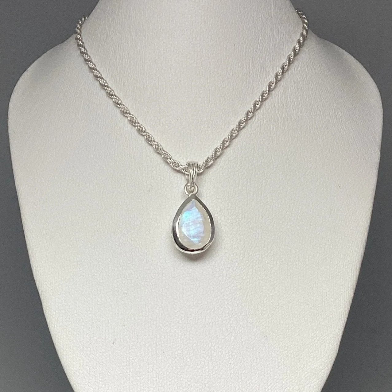 Rainbow Moonstone Pendant