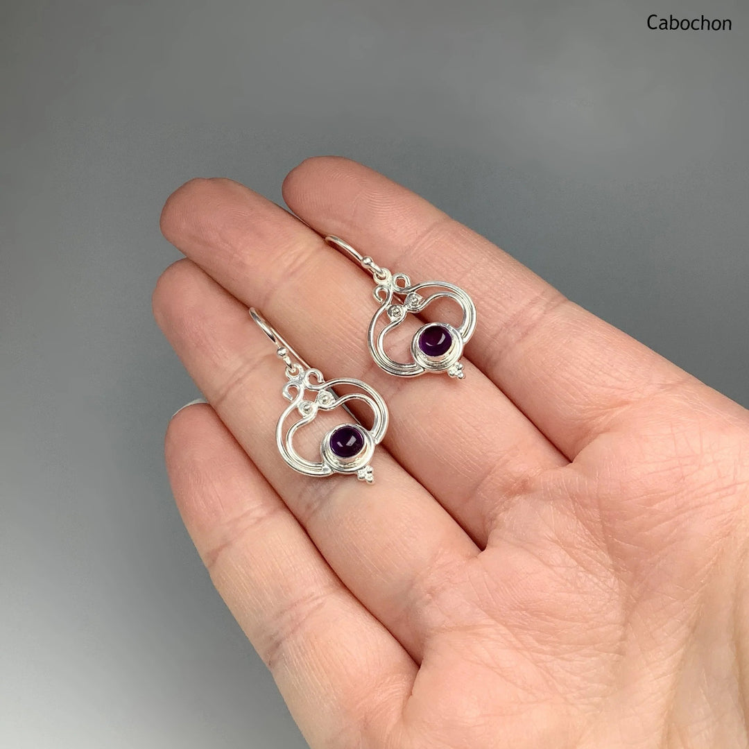 Amethyst Dangle Earrings