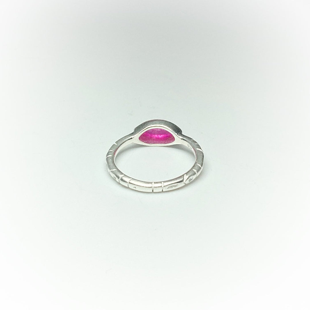 Pink Jade Ring