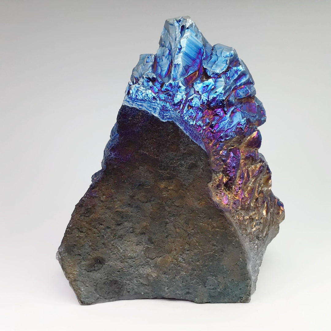 Rainbow Amethyst Druze Cluster Stand Up