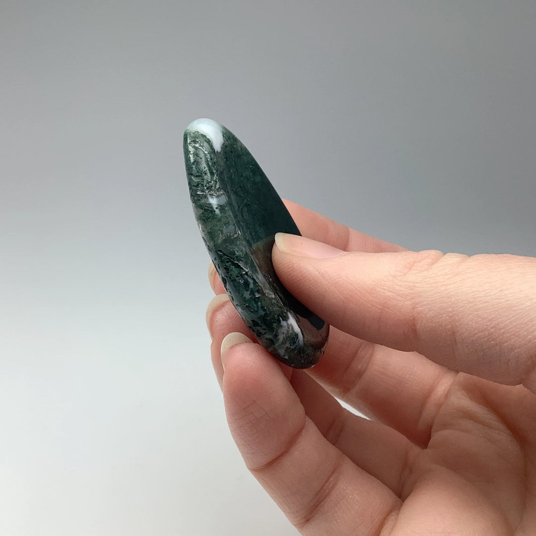 Worry Stone - Moss Agate