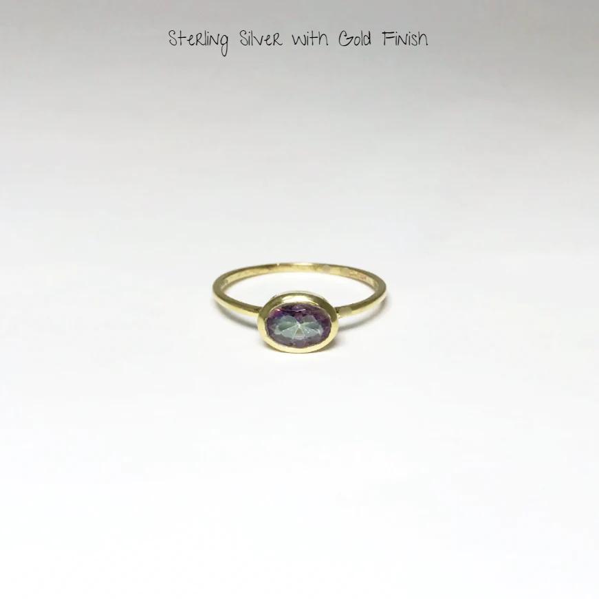 Mystic Topaz Ring