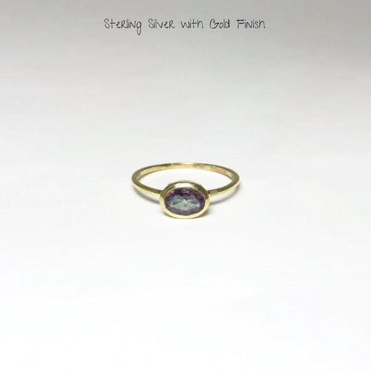 Mystic Topaz Ring